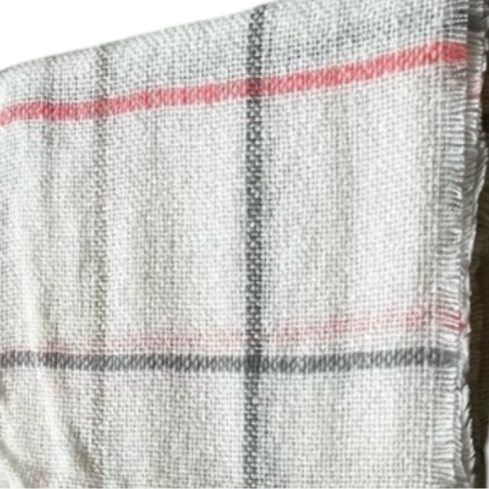 Madewell Gauzy Plaid Scarf New with tags 🧣 - Picture 6 of 9